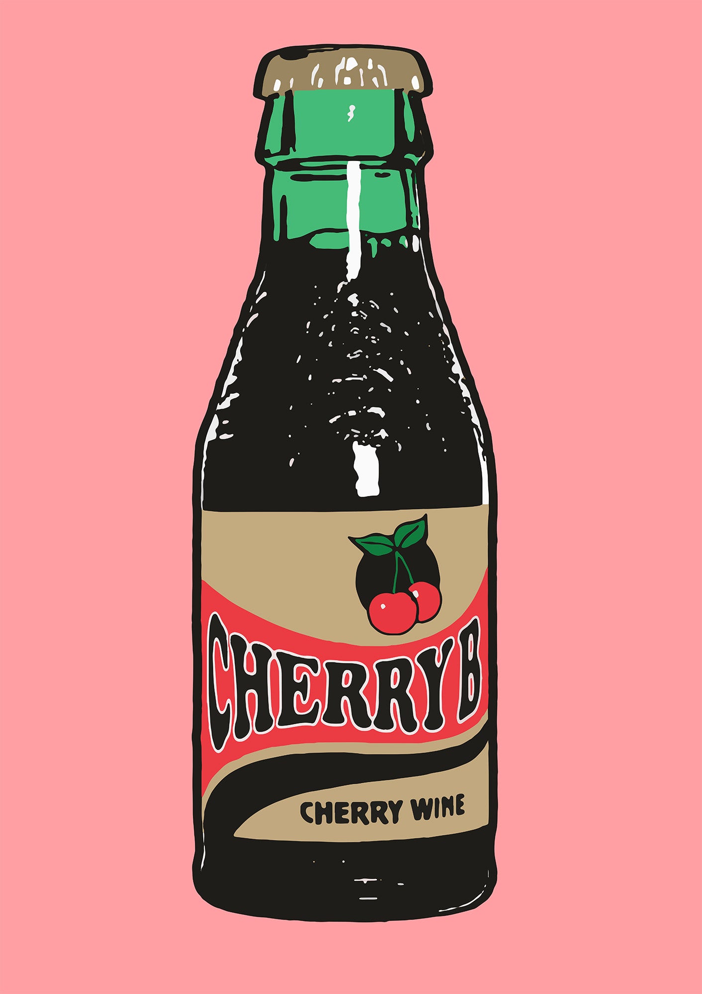 Cherry B - Maximillian Boxer - Print