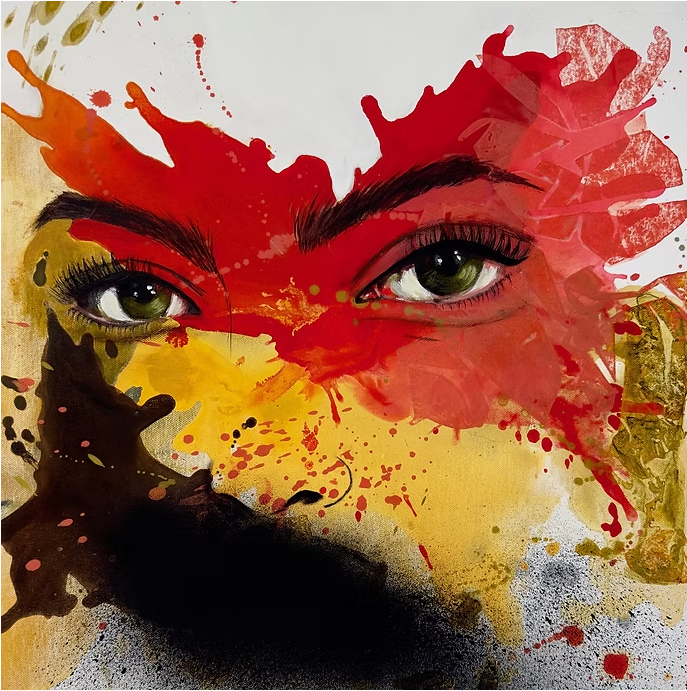 Eyes Don't Lie - GeGe Hirst - Print