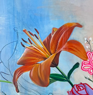 Orange Lily - Zoe Moss