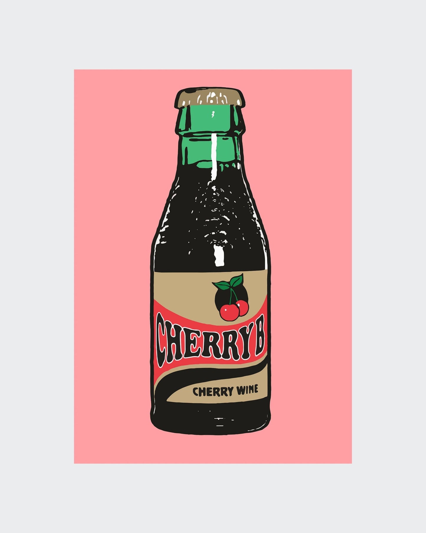 Cherry B - Maximillian Boxer - Print