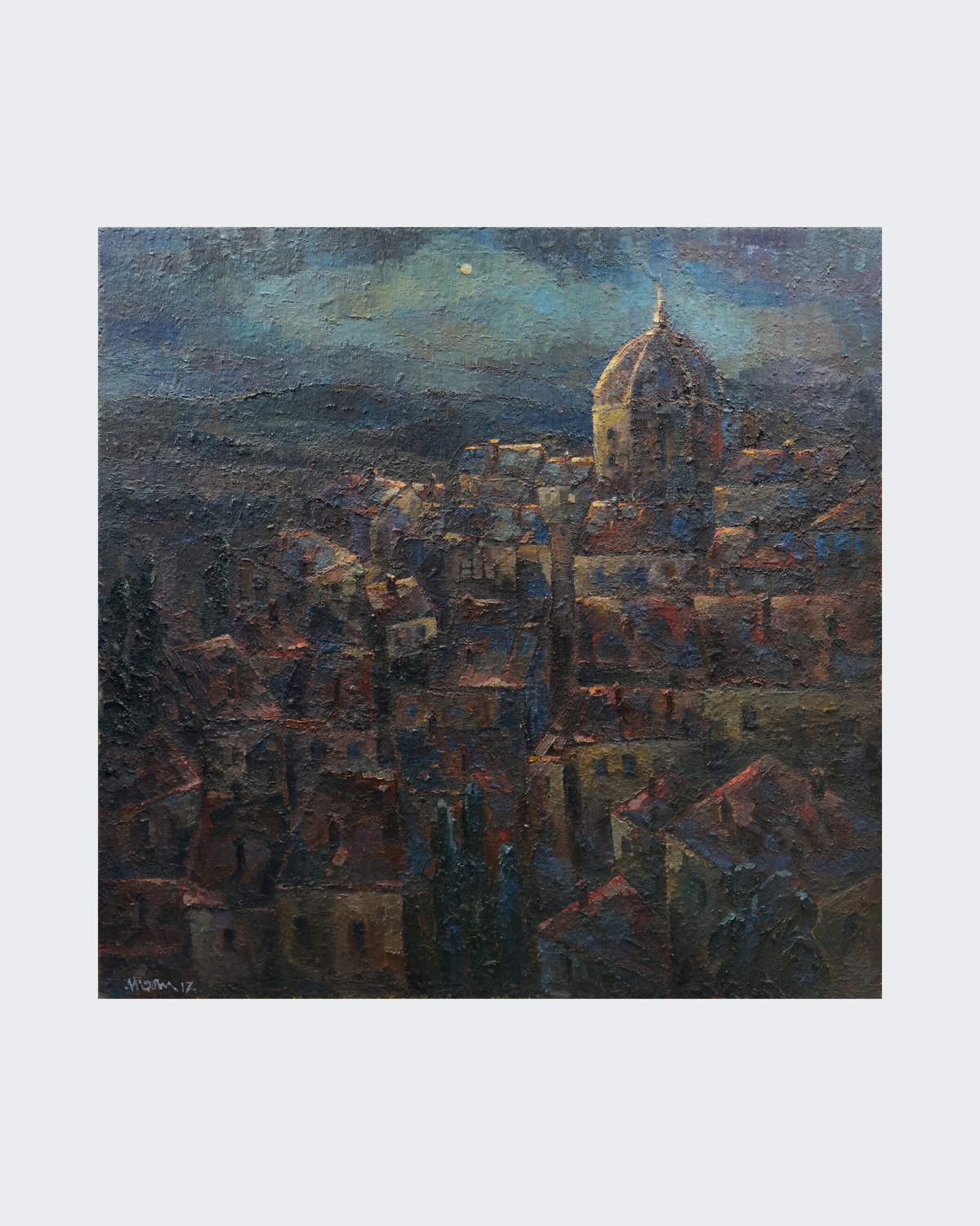 Urbino at Dusk - Mkhitar Aslanian