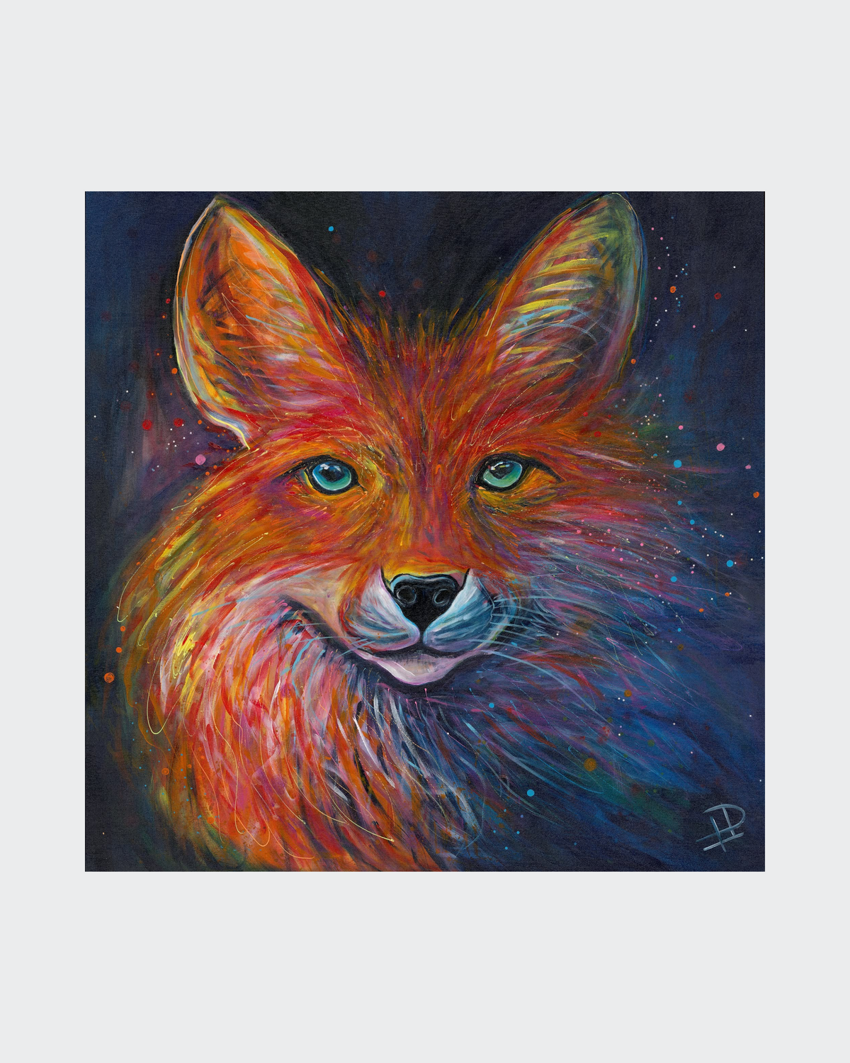 Fire Fox - Luca Domiro - Print