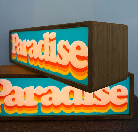 Paradise Lightbox - Oli Fowler