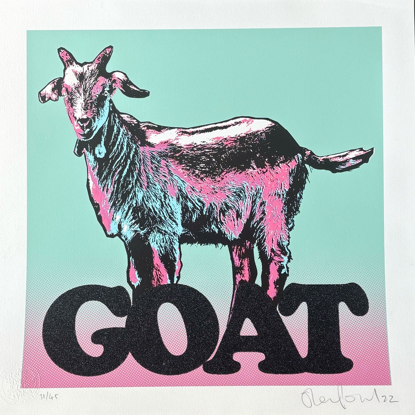 Goat - Oli Fowler - Print