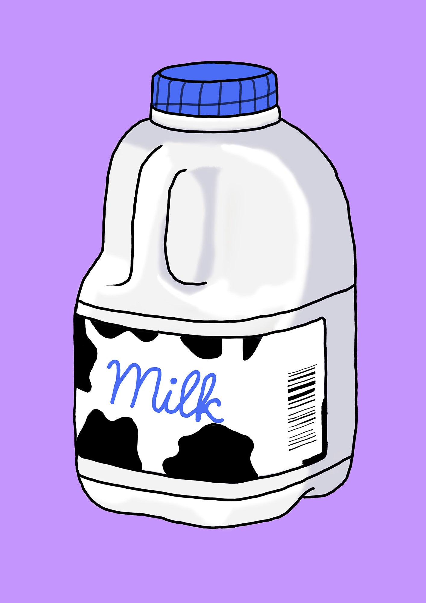 Maximillian Boxer - Milk - Print