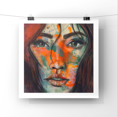 One Day - GeGe Hirst - Print