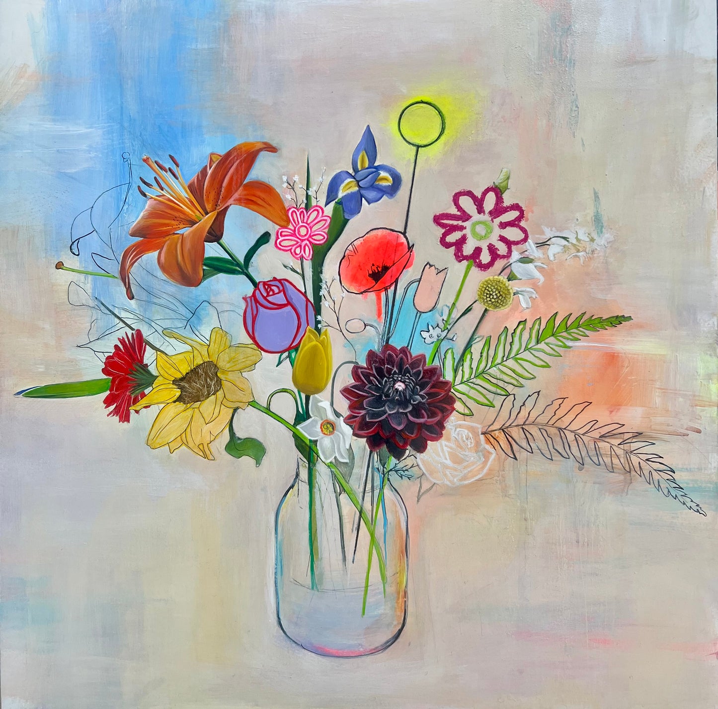 Orange Lily - Zoe Moss