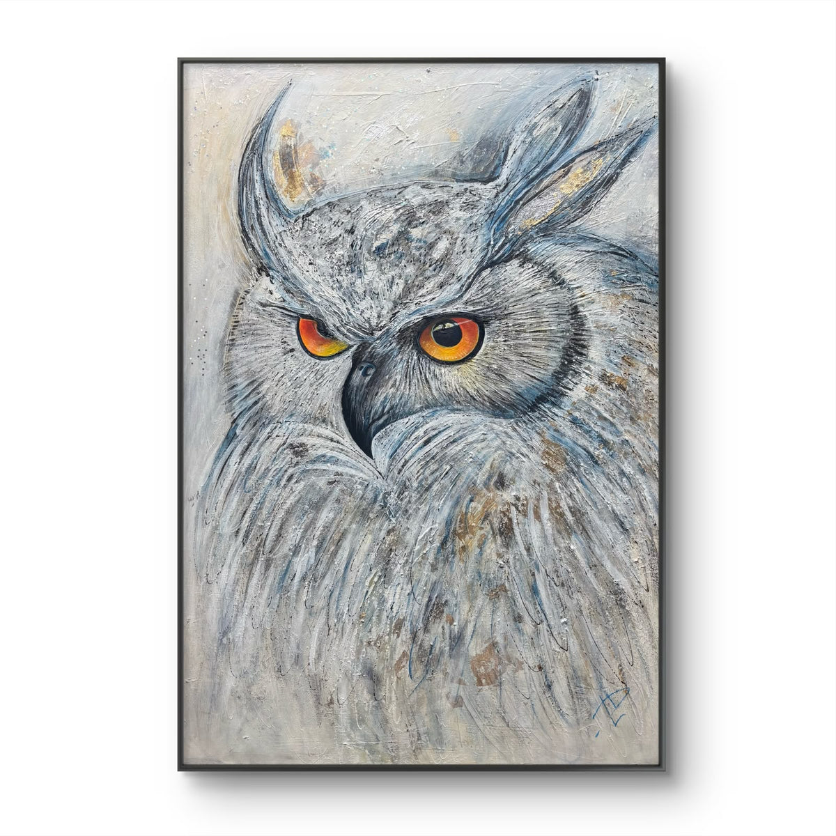 She Who Watches - Snowy Owl - Luca Domiro
