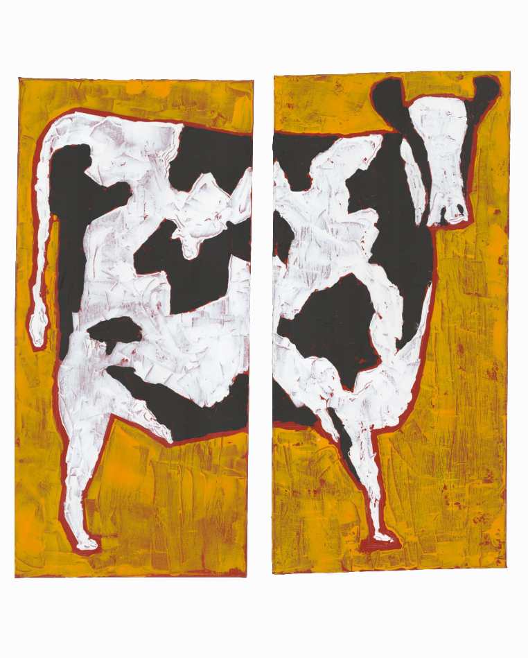 Two Halfs of Cow - Maximillian Boxer
