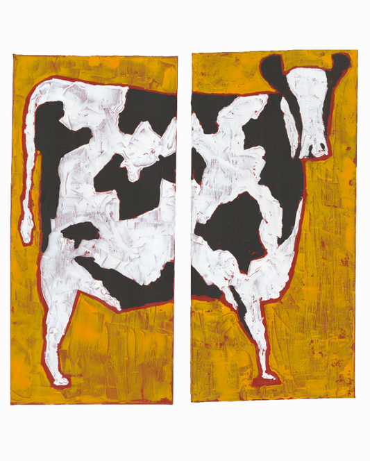 Two Halfs of Cow - Maximillian Boxer