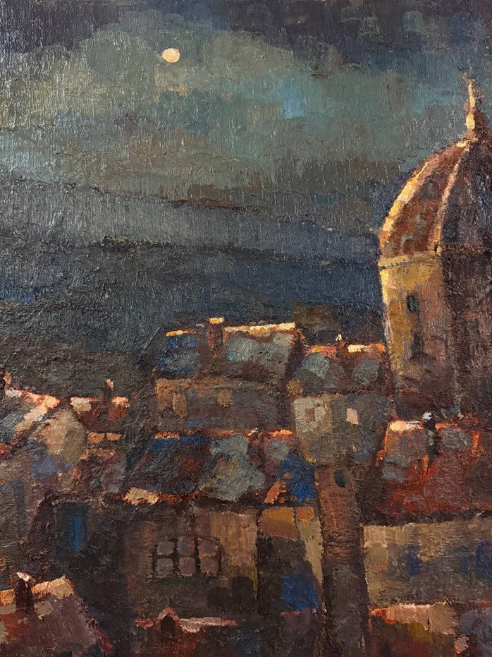 Urbino at Dusk - Mkhitar Aslanian